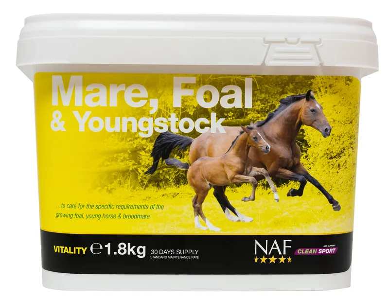 NAF Mare Foal and Youngstock Supplement